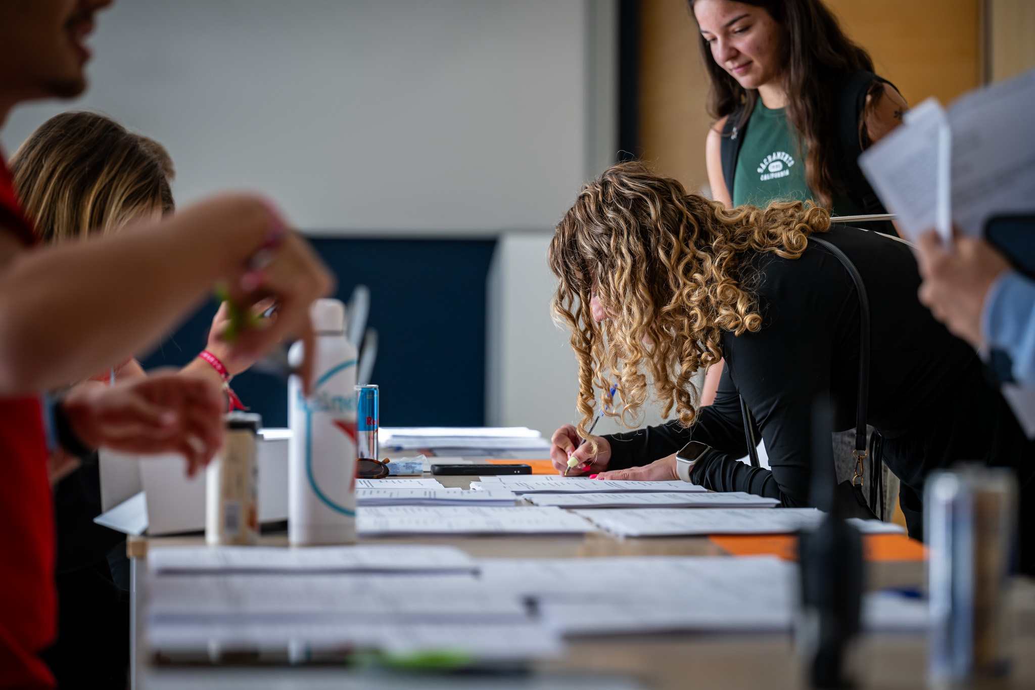 At night, entertainment took centre stage at the Bridge Student and Faculty Club. (Photos: András Adorján)
